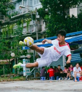 Futbol Oynayan Oyuncu